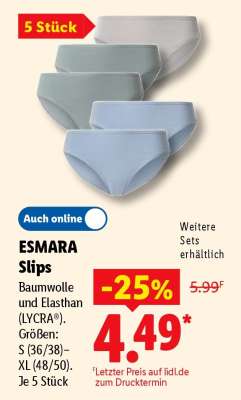 Esmara Slips