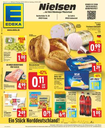 Prospekte Edeka - 24.08.2026 - 29.08.2026.