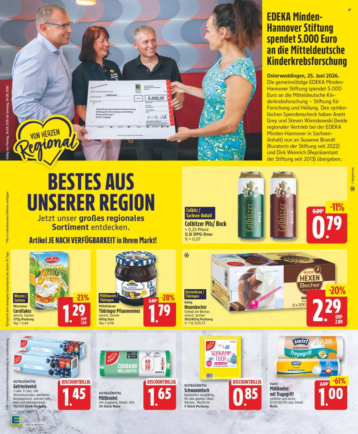 Edeka Prospekte  - 24.08.2026 - 29.08.2026. Seite 16