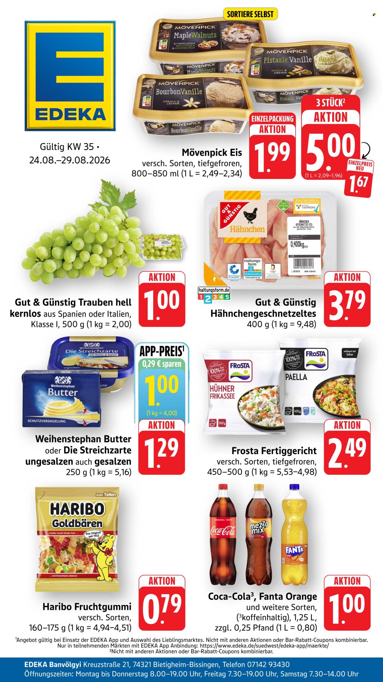 Edeka Prospekte  - 24.08.2026 - 29.08.2026. Seite 1