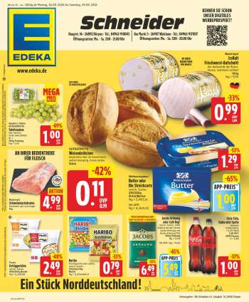 Prospekte Edeka - 24.08.2026 - 29.08.2026.