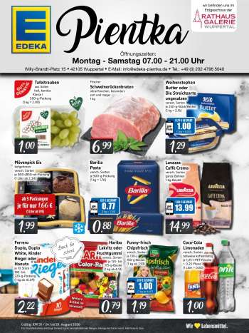 Prospekte Edeka - 24.08.2026 - 29.08.2026.