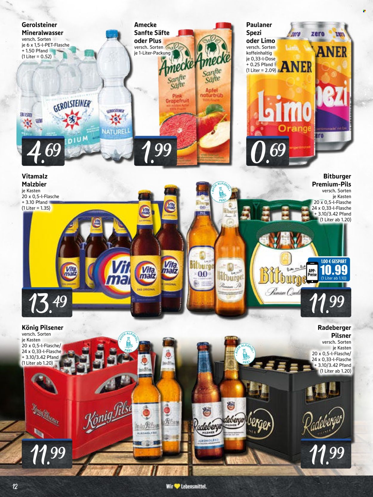 Edeka Prospekte  - 24.08.2026 - 29.08.2026. Seite 12