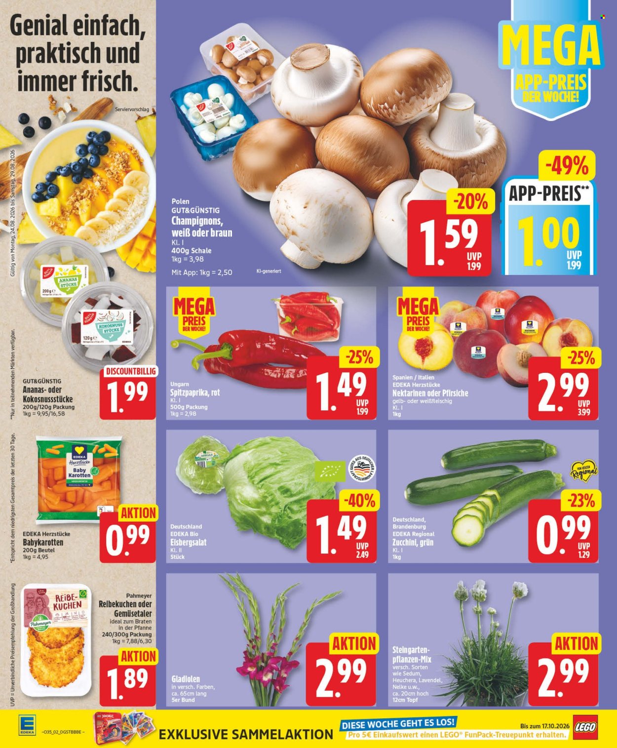 Edeka Prospekte  - 24.08.2026 - 29.08.2026. Seite 2