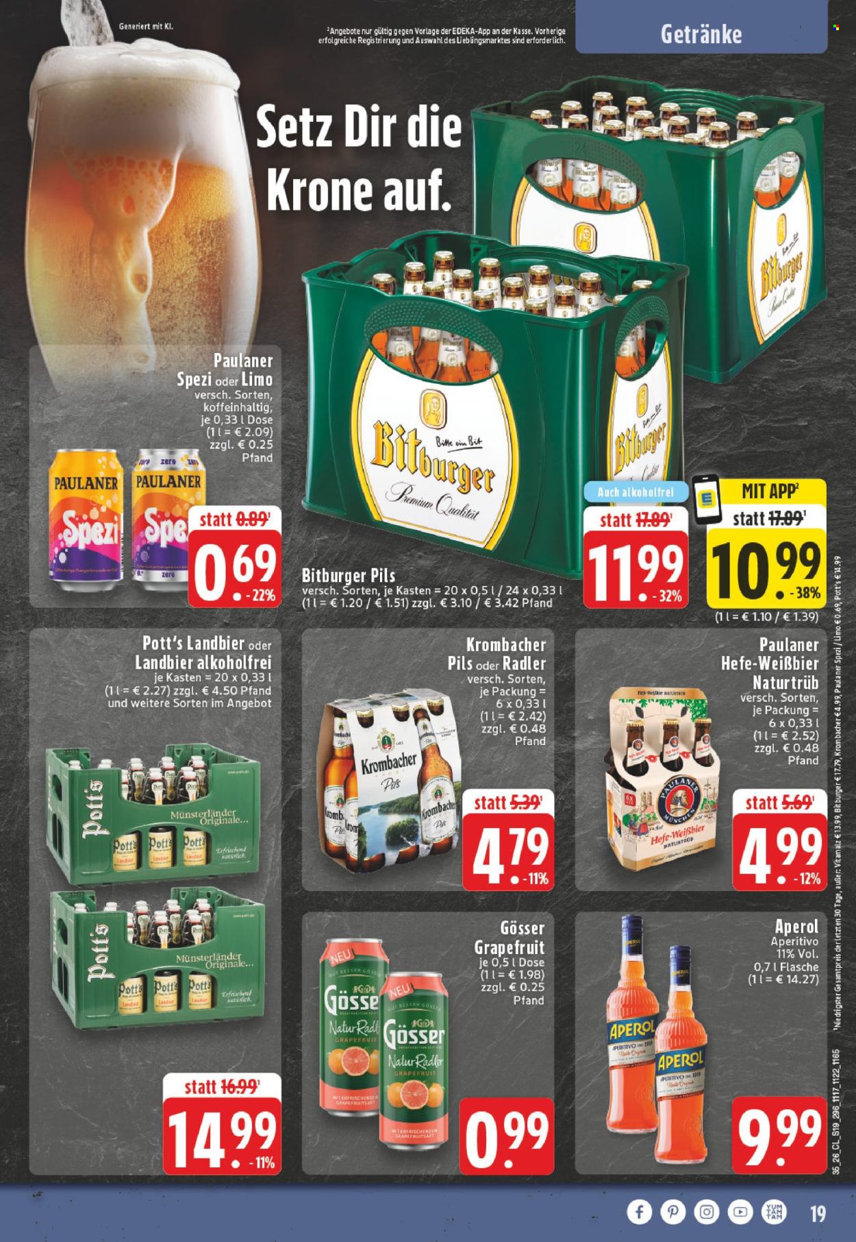 Edeka Prospekte  - 24.08.2026 - 29.08.2026. Seite 19