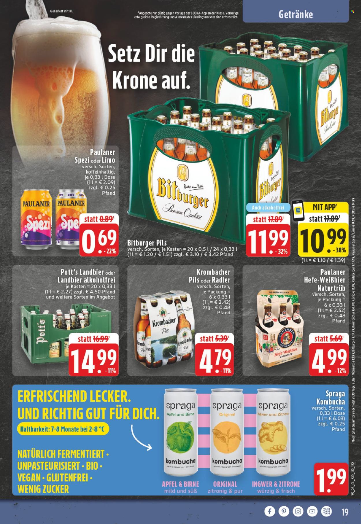 Edeka Prospekte  - 24.08.2026 - 29.08.2026. Seite 19