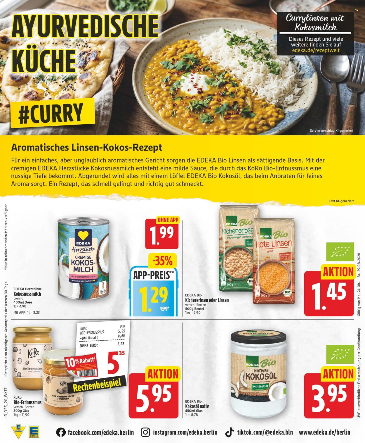 Edeka Prospekte  - 24.08.2026 - 29.08.2026. Seite 22
