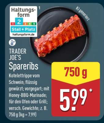 TRADER JOE'S Spareribs