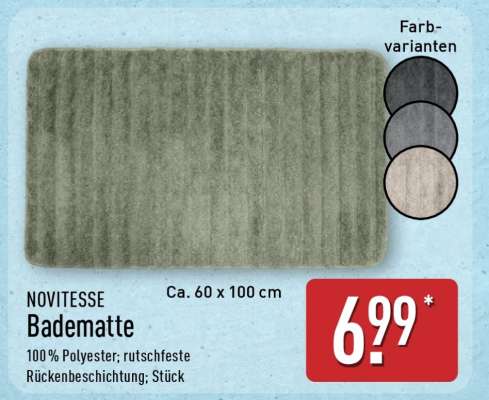 NOVITESSE Badematte