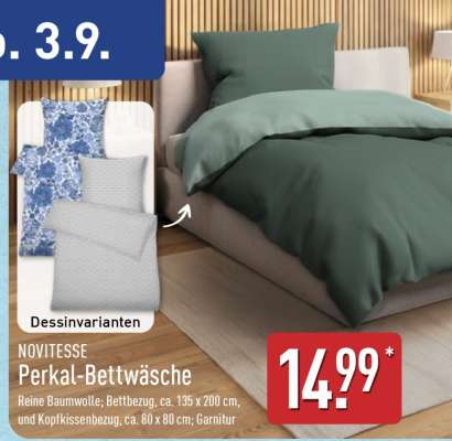 NOVITESSE Perkal-Bettwäsche