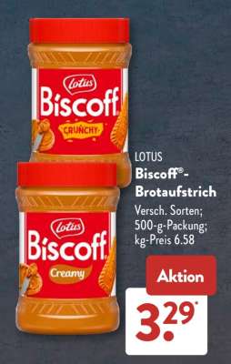 Lotus Biscoff Brotaufstrich
