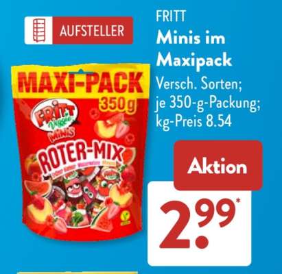FRITT Minis im Maxipack