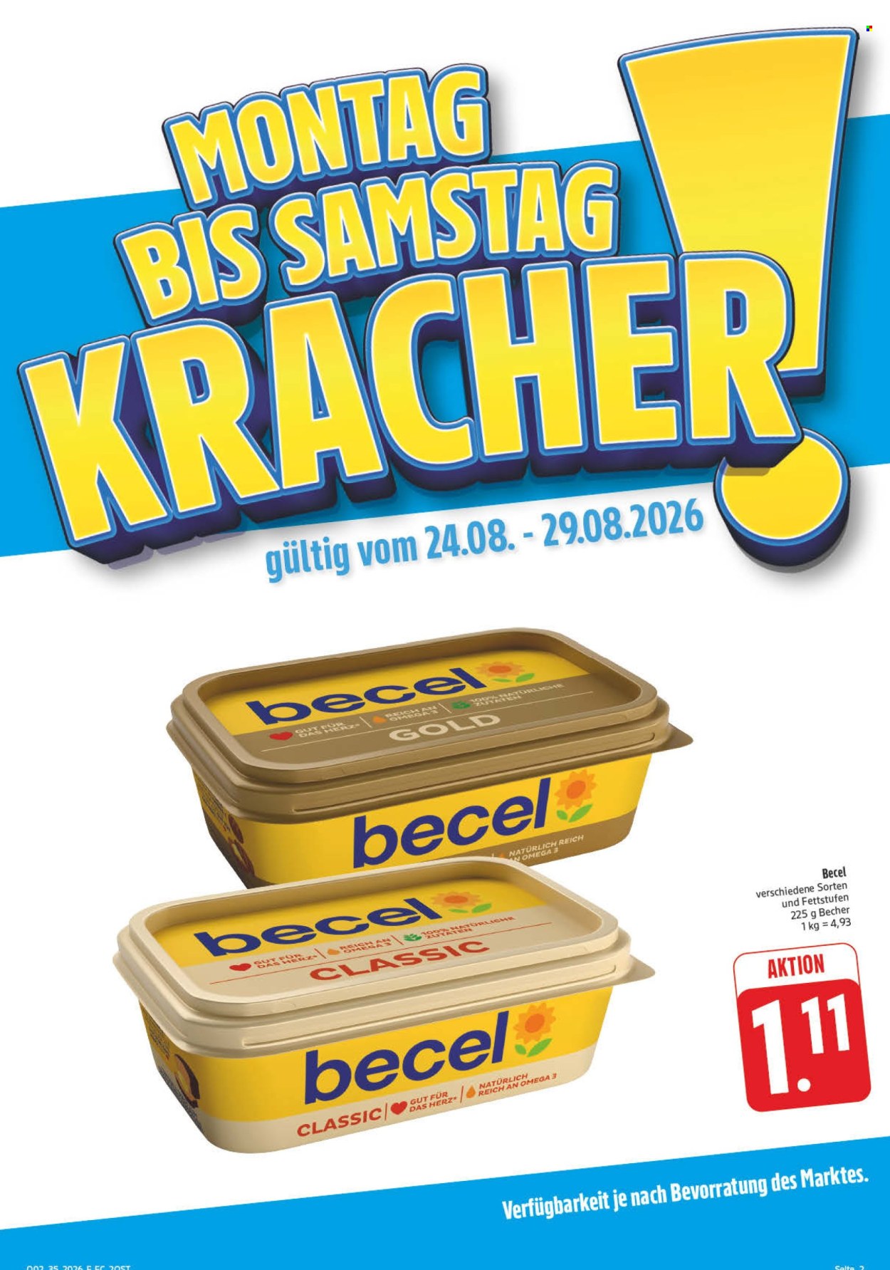 Edeka Prospekte  - 24.08.2026 - 29.08.2026. Seite 5