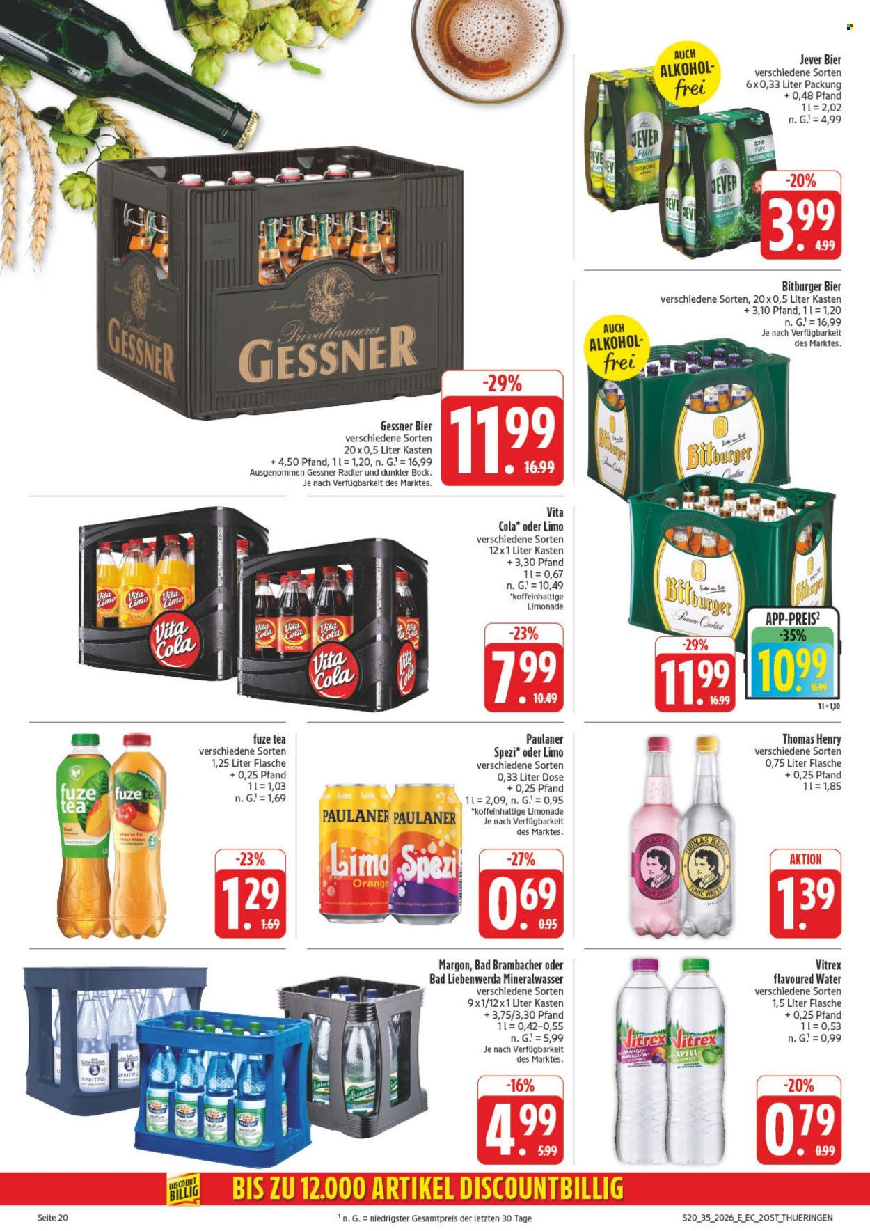 E center Prospekte  - 24.08.2026 - 29.08.2026. Seite 28