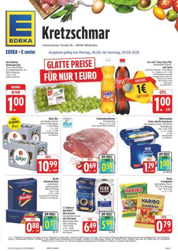 Prospekte Edeka - 24.08.2026 - 29.08.2026.