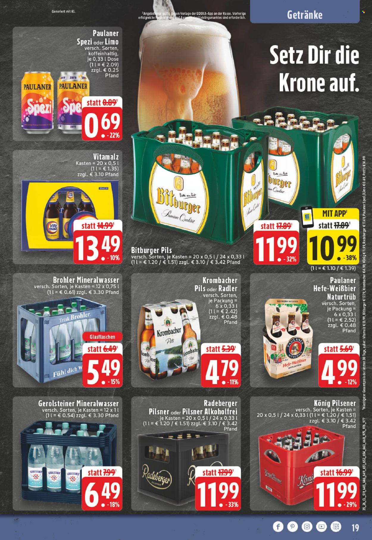 Edeka Prospekte  - 24.08.2026 - 29.08.2026. Seite 19
