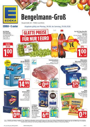 Prospekte Edeka - 24.08.2026 - 29.08.2026.