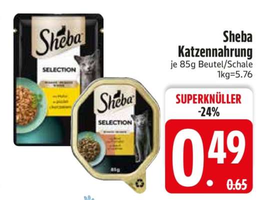 SHEBA Katzennahrung