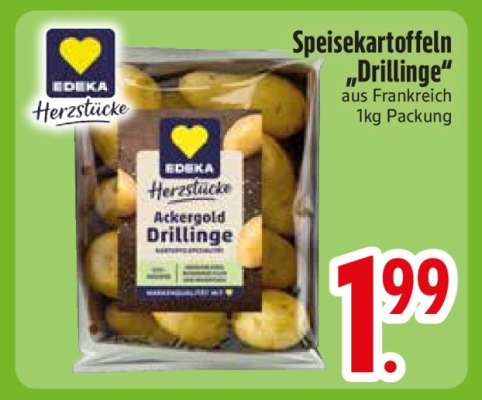 Speisekartoffeln „Drillinge“