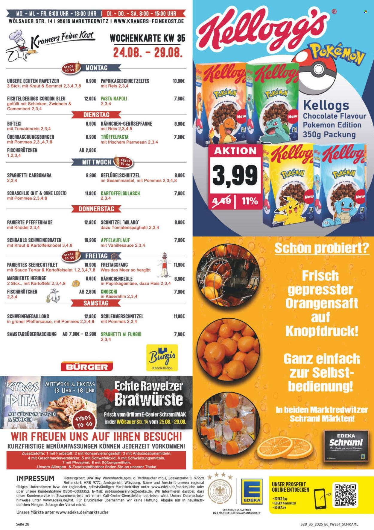 Edeka Prospekte  - 24.08.2026 - 29.08.2026. Seite 2
