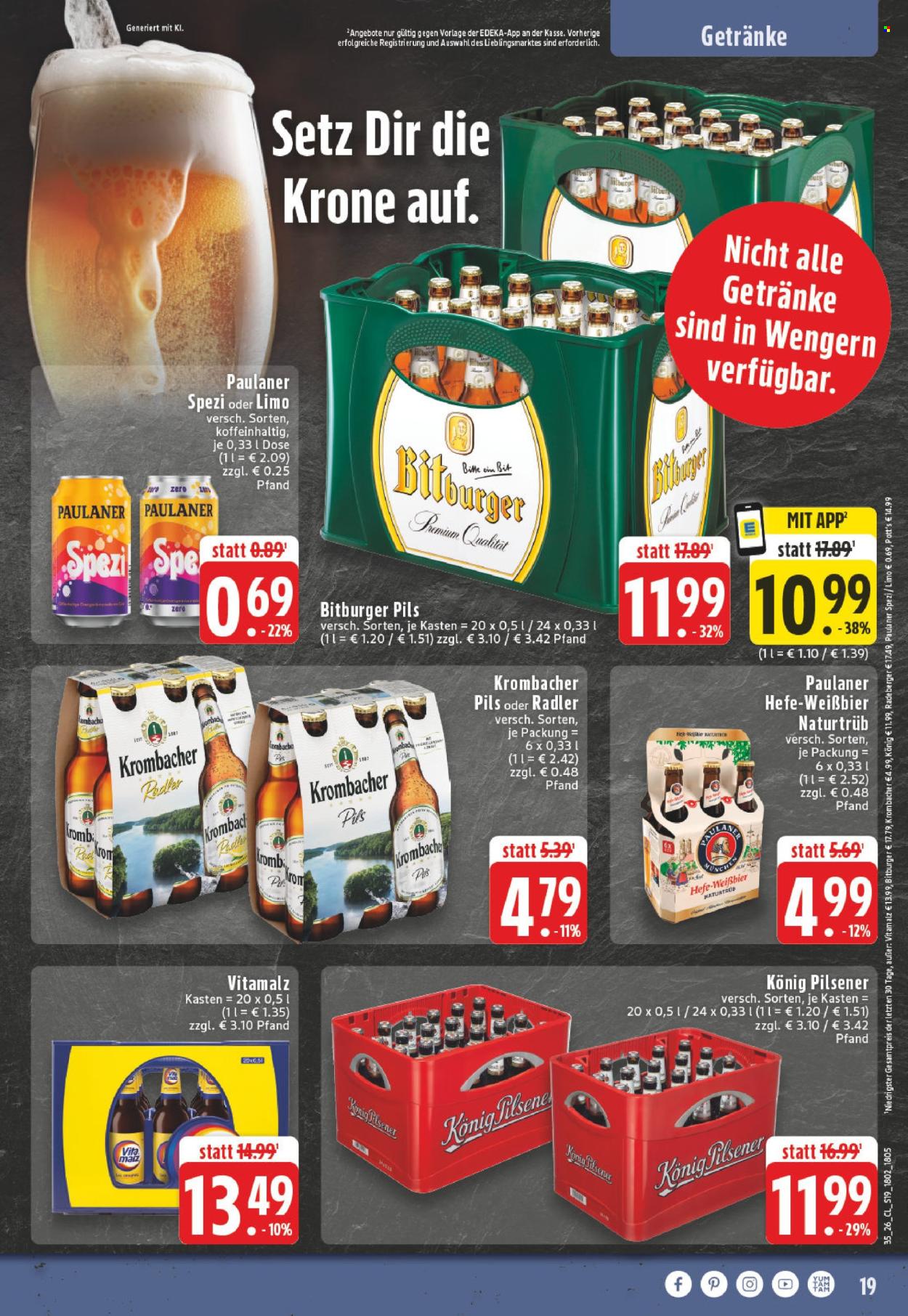Edeka Prospekte  - 24.08.2026 - 29.08.2026. Seite 19