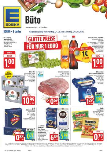 Prospekte E center - 24.08.2026 - 29.08.2026.