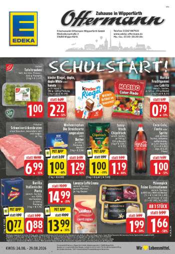 Prospekte Edeka - 24.08.2026 - 29.08.2026.
