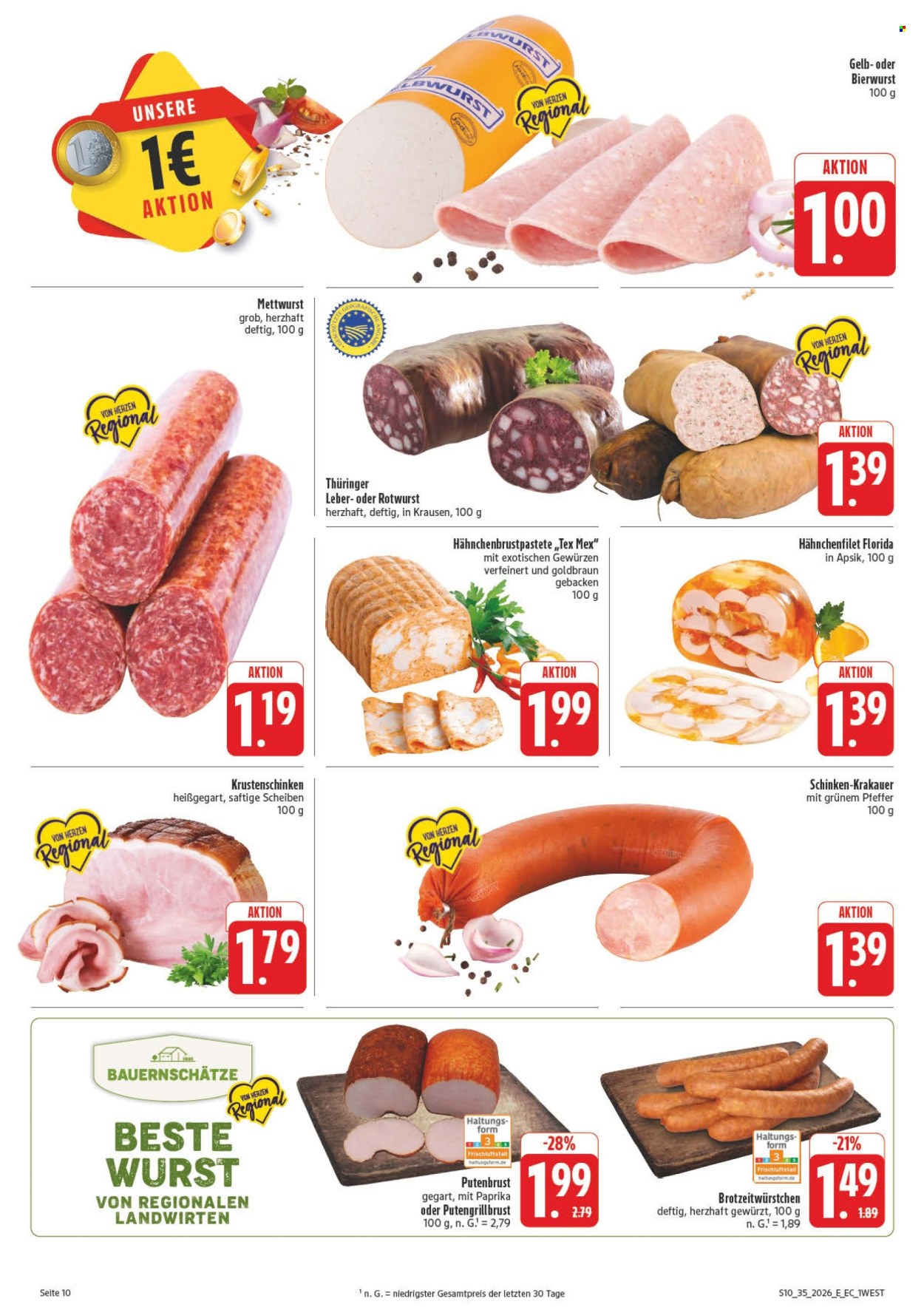 Edeka Prospekte  - 24.08.2026 - 29.08.2026. Seite 14