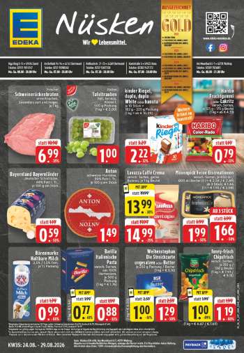 Prospekte Edeka - 24.08.2026 - 29.08.2026.