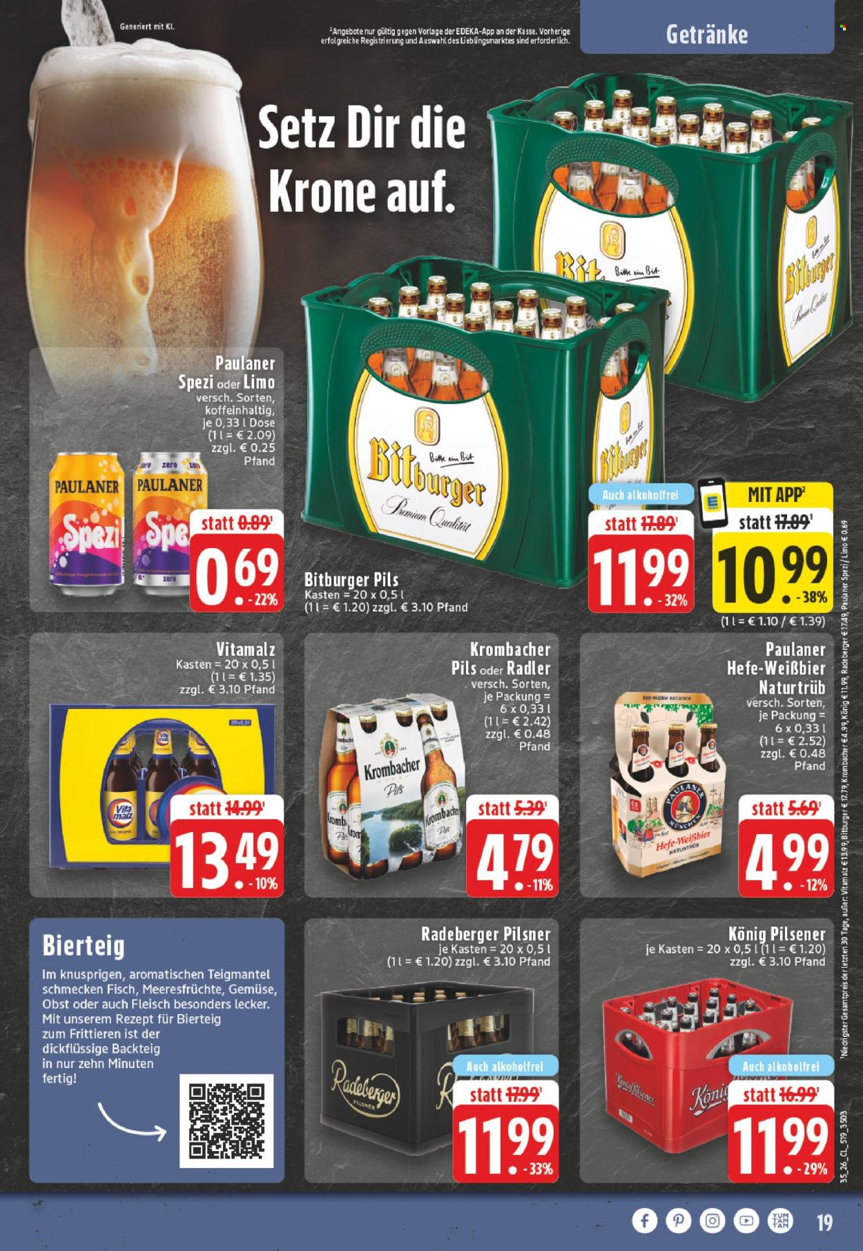 Edeka Prospekte  - 24.08.2026 - 29.08.2026. Seite 19