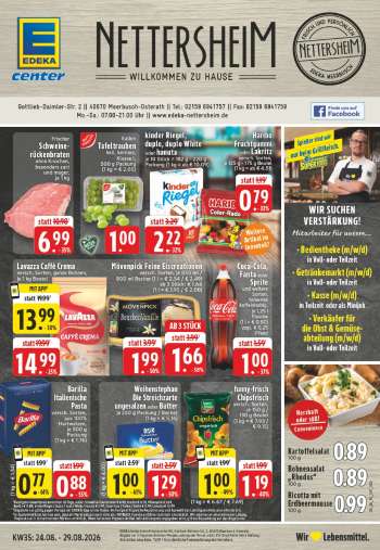Prospekte E center - 24.08.2026 - 29.08.2026.
