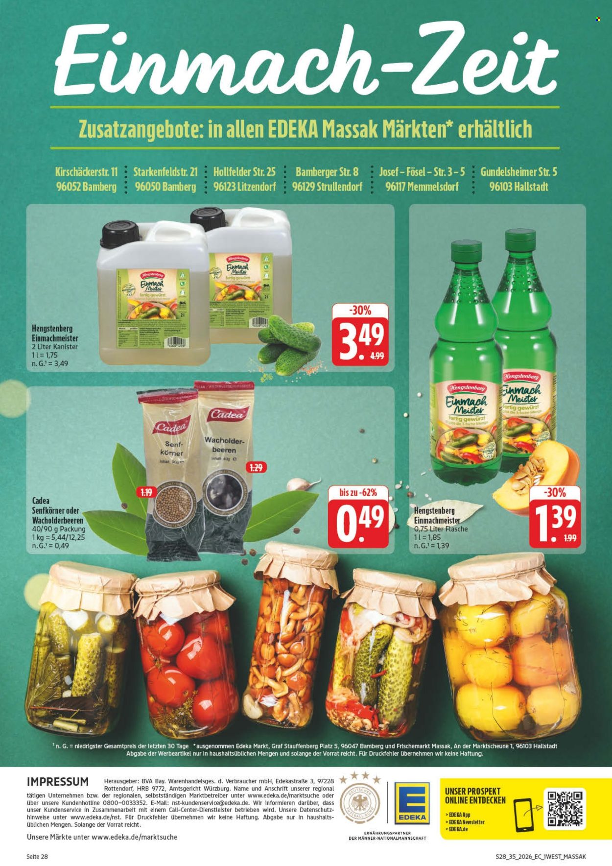 Edeka Prospekte  - 24.08.2026 - 29.08.2026. Seite 2