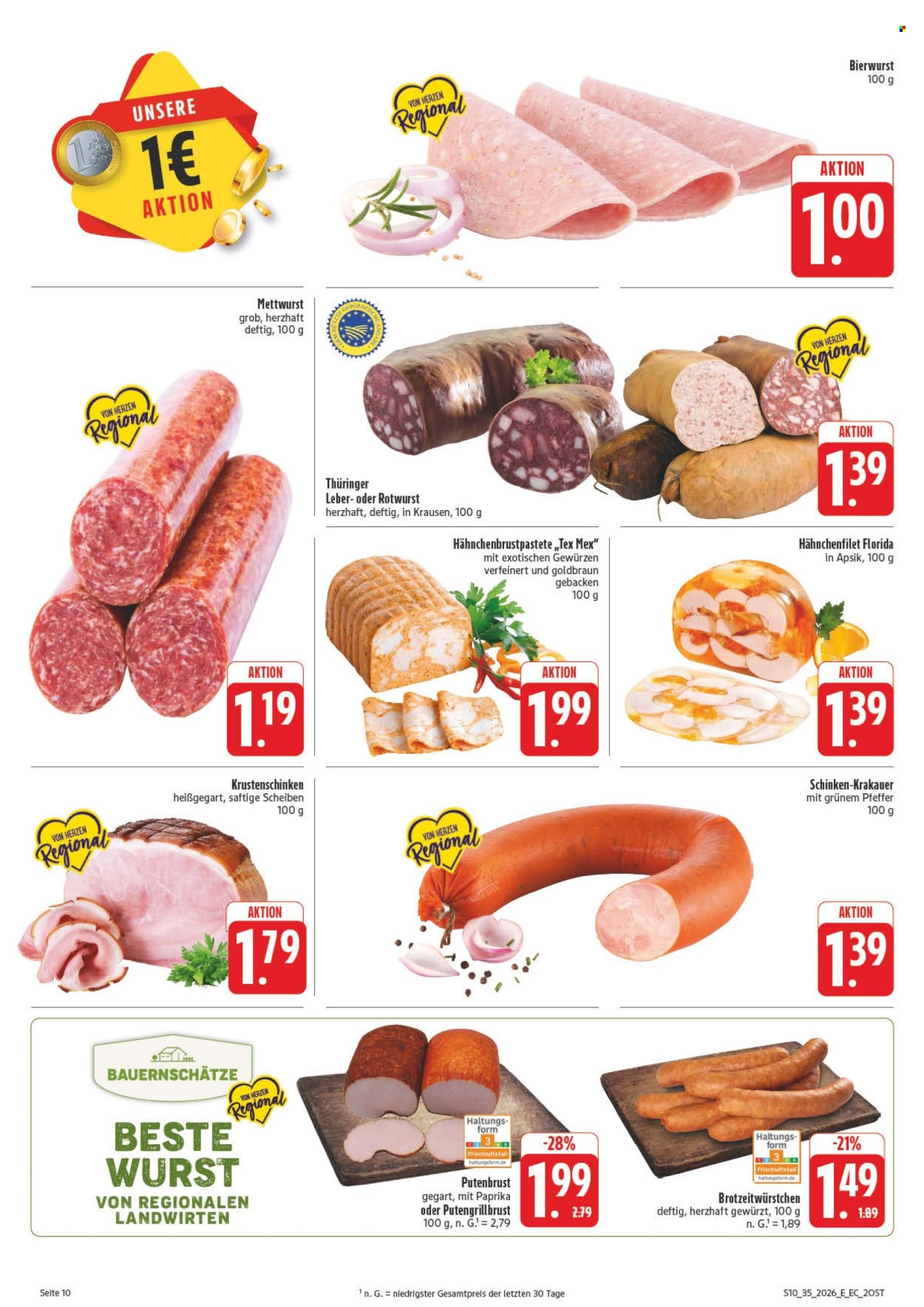 Edeka Prospekte  - 24.08.2026 - 29.08.2026. Seite 14