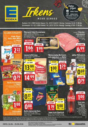 Prospekte Edeka - 24.08.2026 - 29.08.2026.