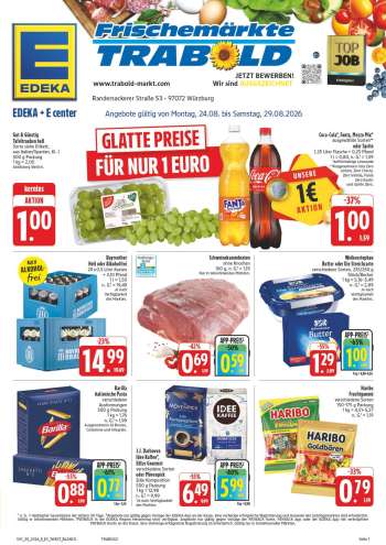 Prospekte E center - 24.08.2026 - 29.08.2026.