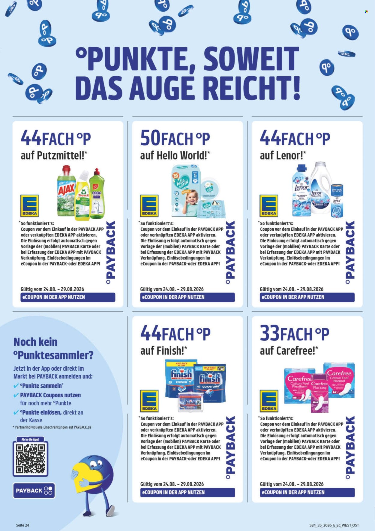Edeka Prospekte  - 24.08.2026 - 29.08.2026. Seite 32