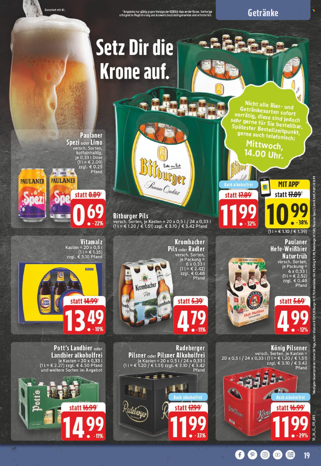 Edeka Prospekte  - 24.08.2026 - 29.08.2026. Seite 19