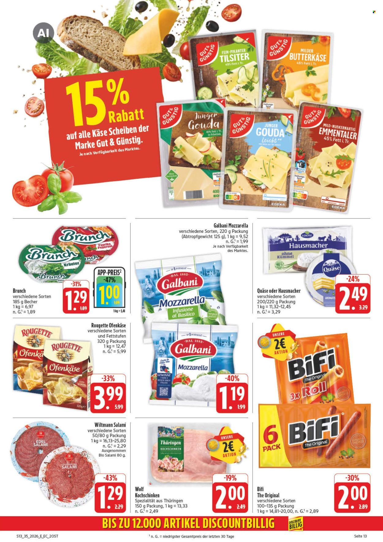 Edeka Prospekte  - 24.08.2026 - 29.08.2026. Seite 17