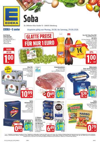 Prospekte Edeka - 24.08.2026 - 29.08.2026.