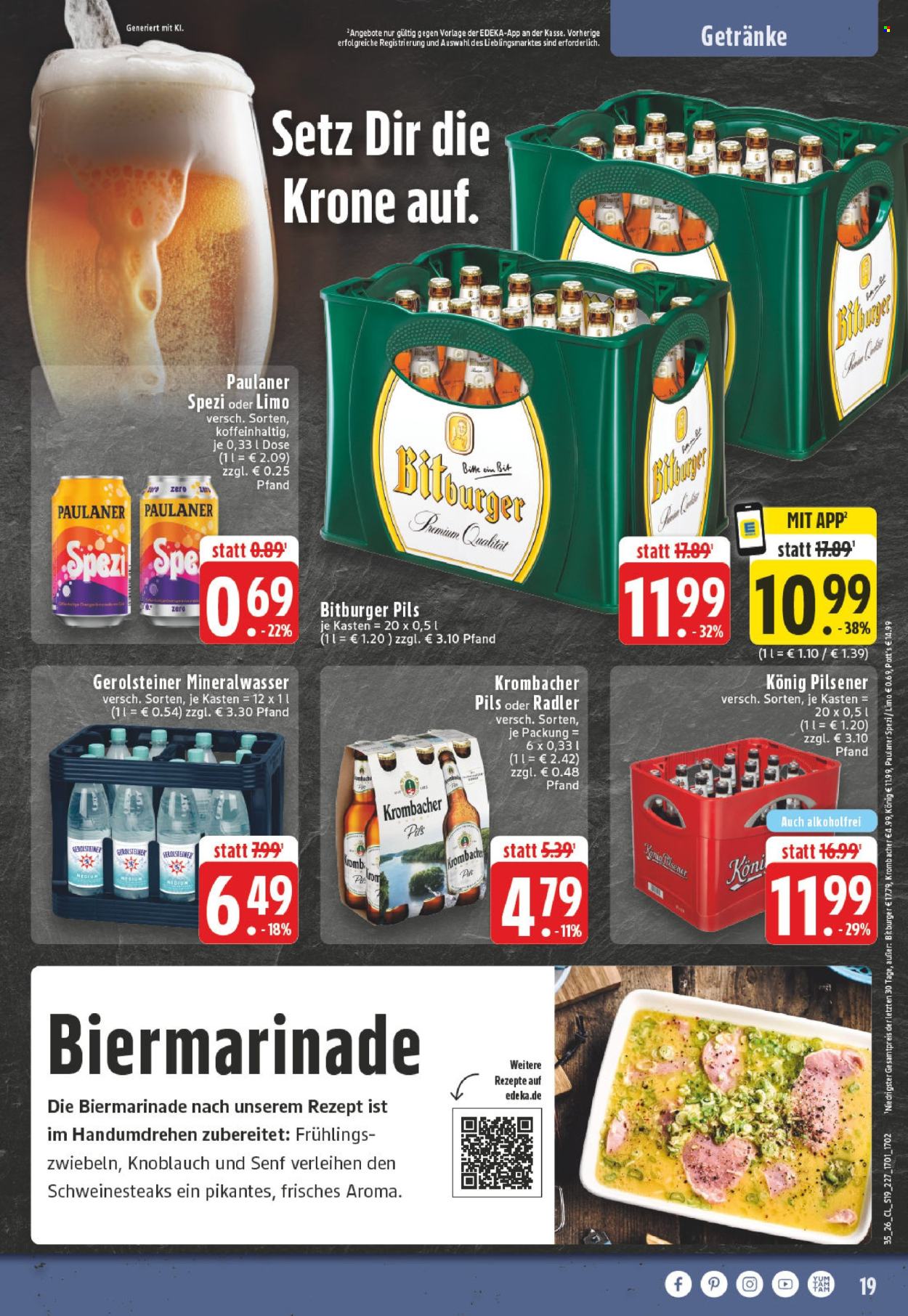 Edeka Prospekte  - 24.08.2026 - 29.08.2026. Seite 19
