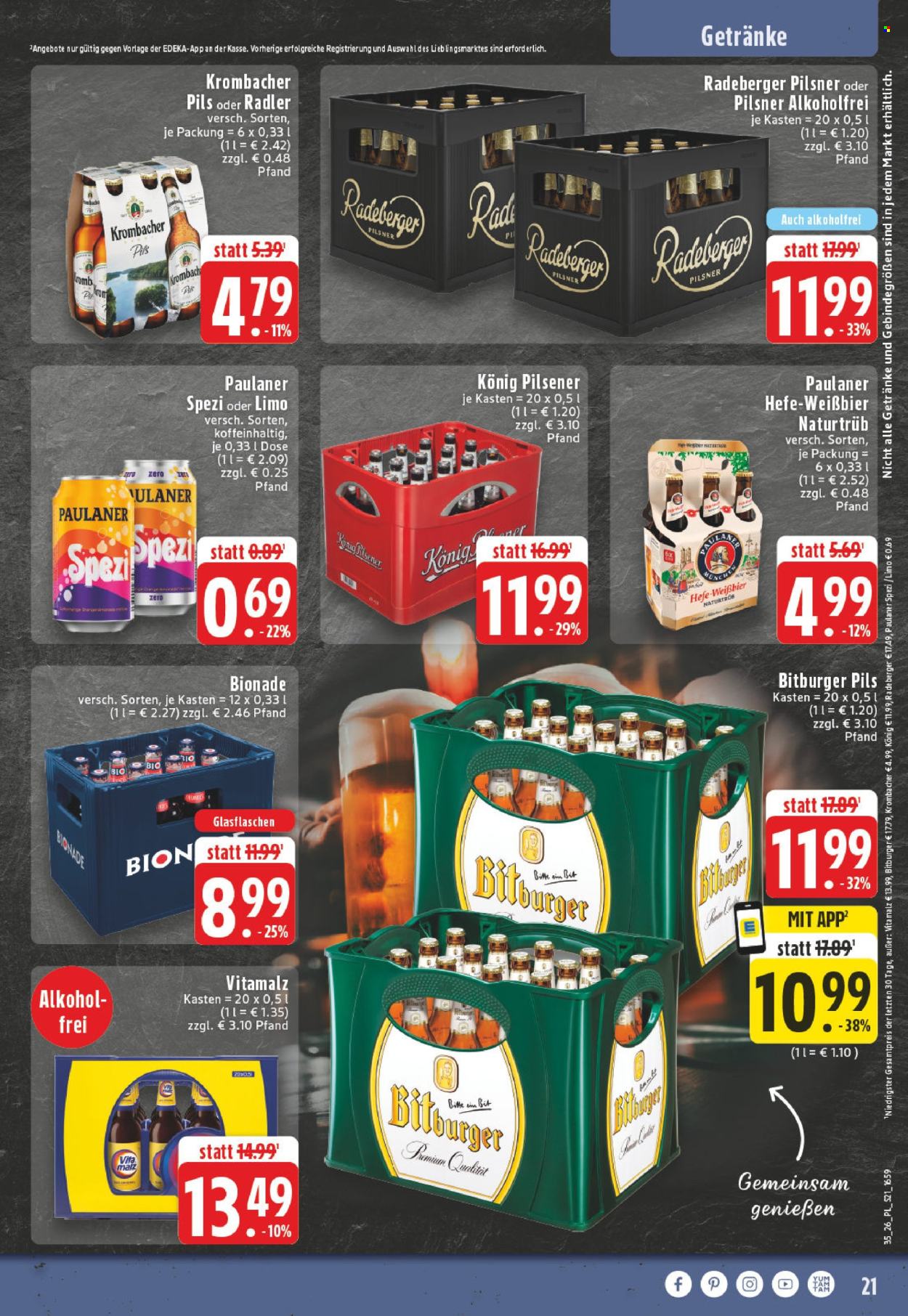 E center Prospekte  - 24.08.2026 - 29.08.2026. Seite 21