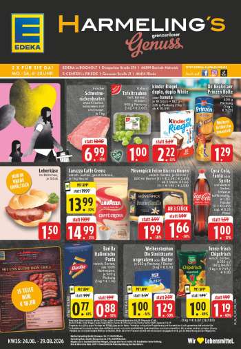 Prospekte E center - 24.08.2026 - 29.08.2026.