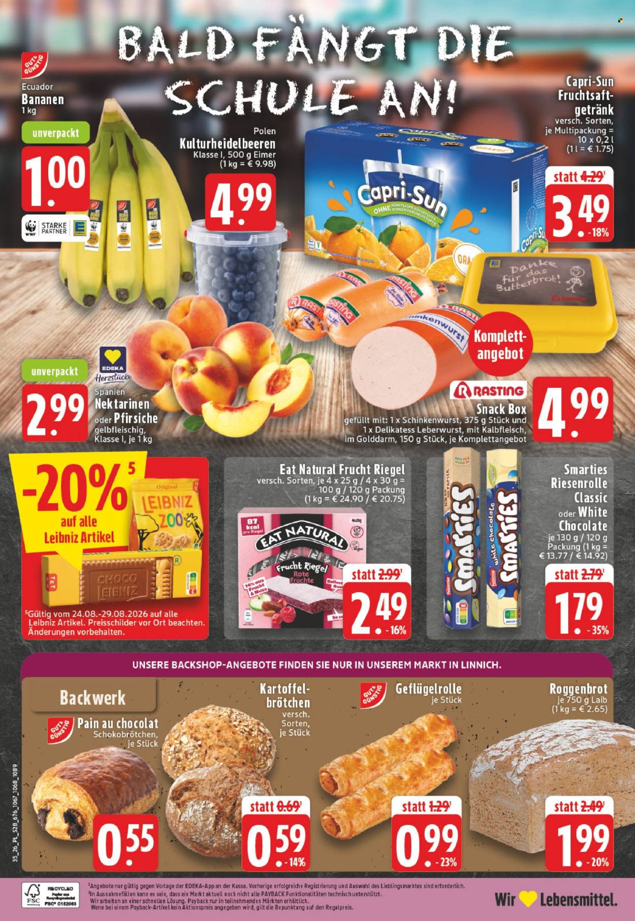 Edeka Prospekte  - 24.08.2026 - 29.08.2026. Seite 32