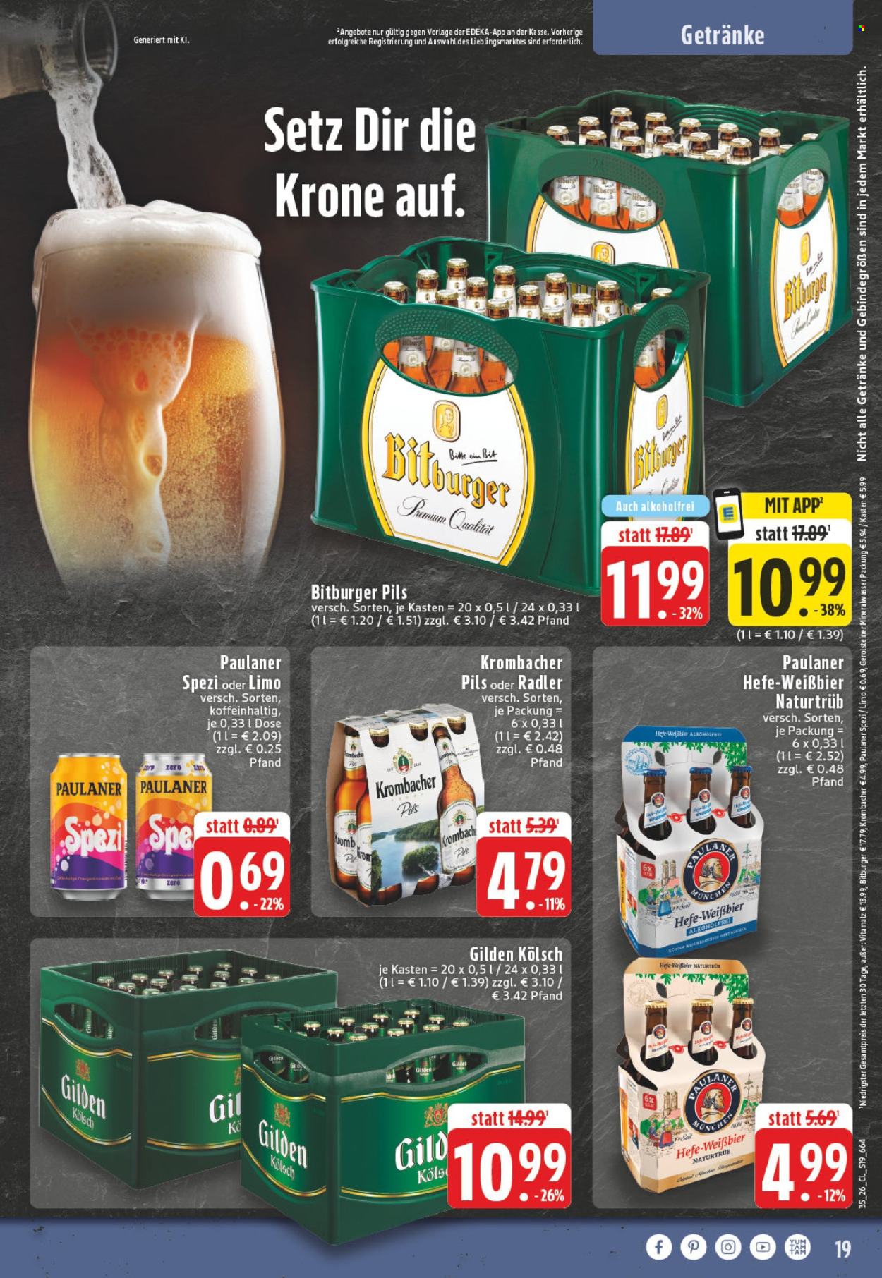 Edeka Prospekte  - 24.08.2026 - 29.08.2026. Seite 19