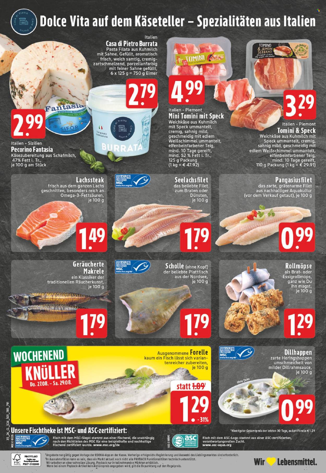 Edeka Prospekte  - 24.08.2026 - 29.08.2026. Seite 28