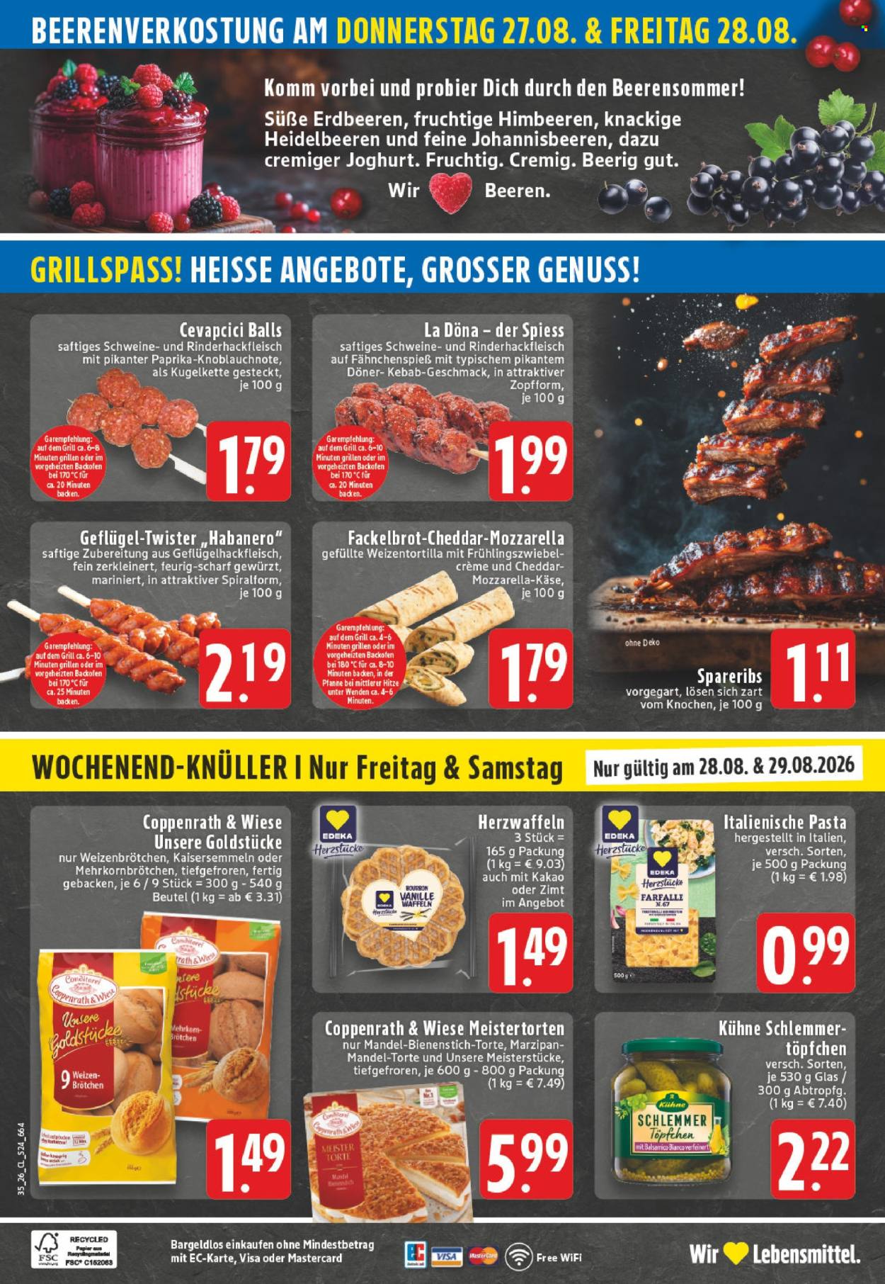 Edeka Prospekte  - 24.08.2026 - 29.08.2026. Seite 28