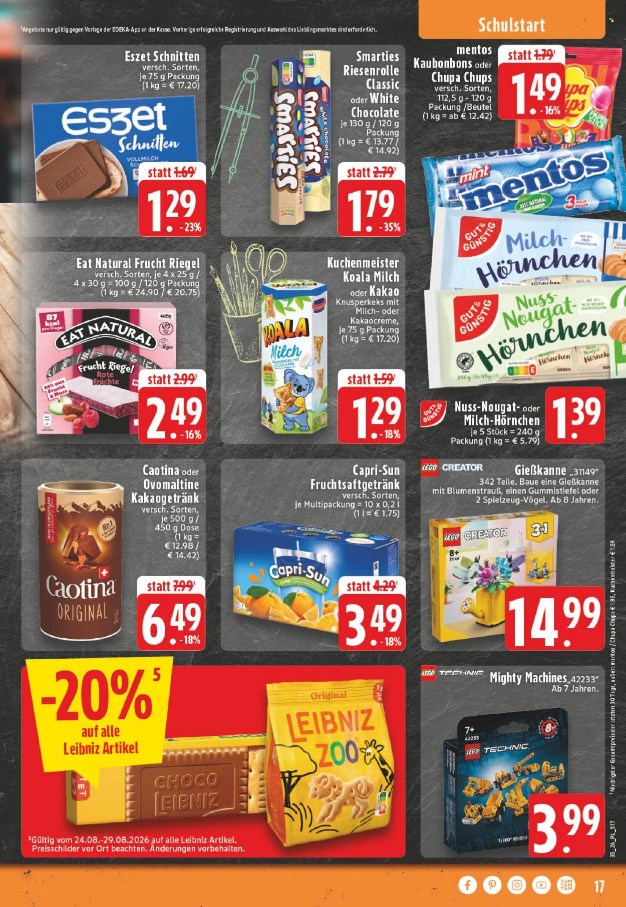 E center Prospekte  - 24.08.2026 - 29.08.2026. Seite 19