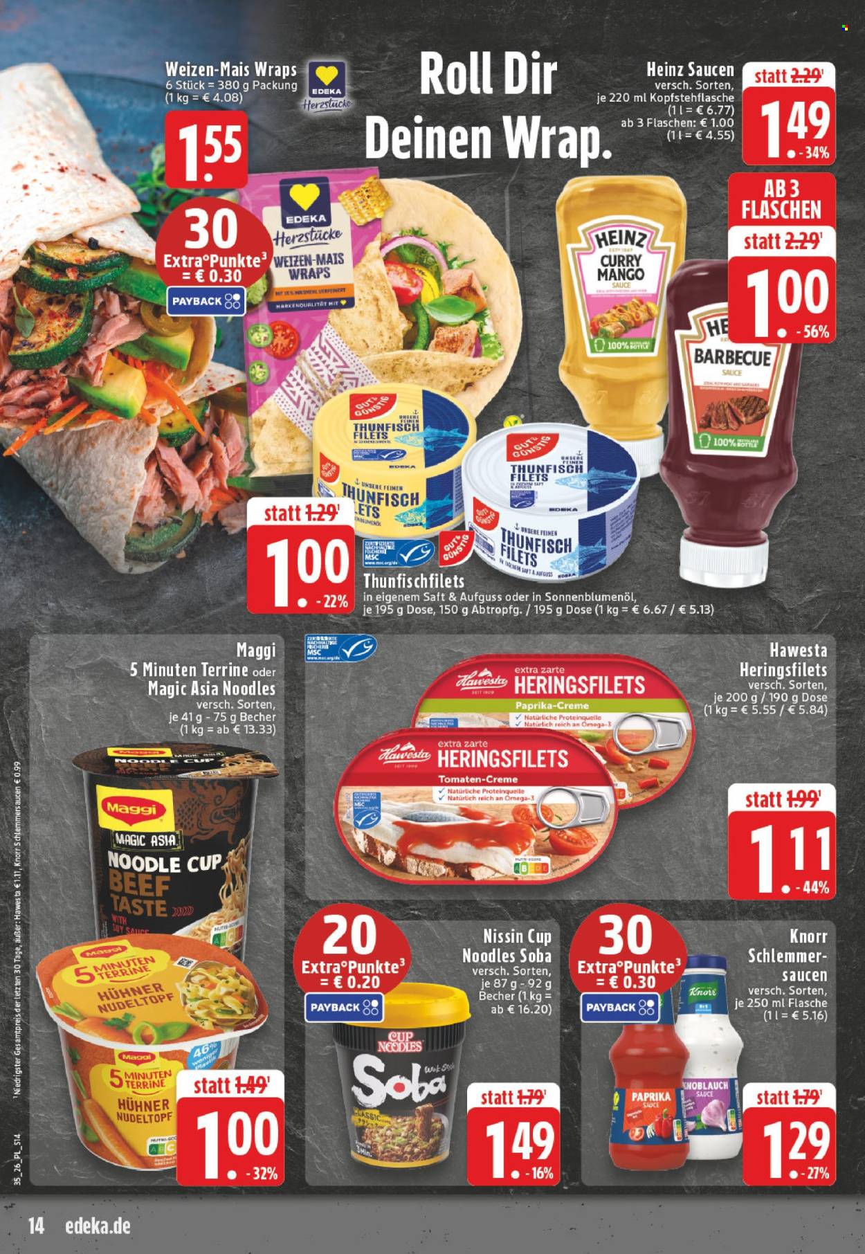Edeka Prospekte  - 24.08.2026 - 29.08.2026. Seite 14