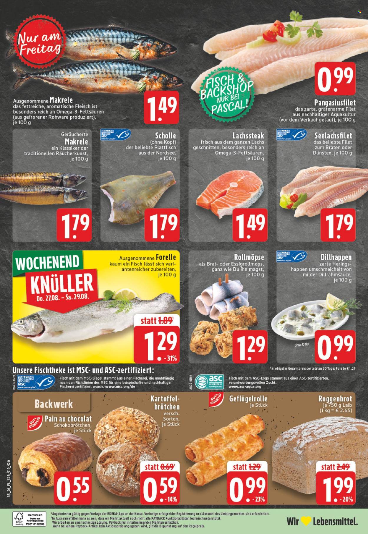 Edeka Prospekte  - 24.08.2026 - 29.08.2026. Seite 34