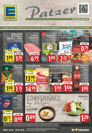 Prospekte Edeka - 24.08.2026 - 29.08.2026.